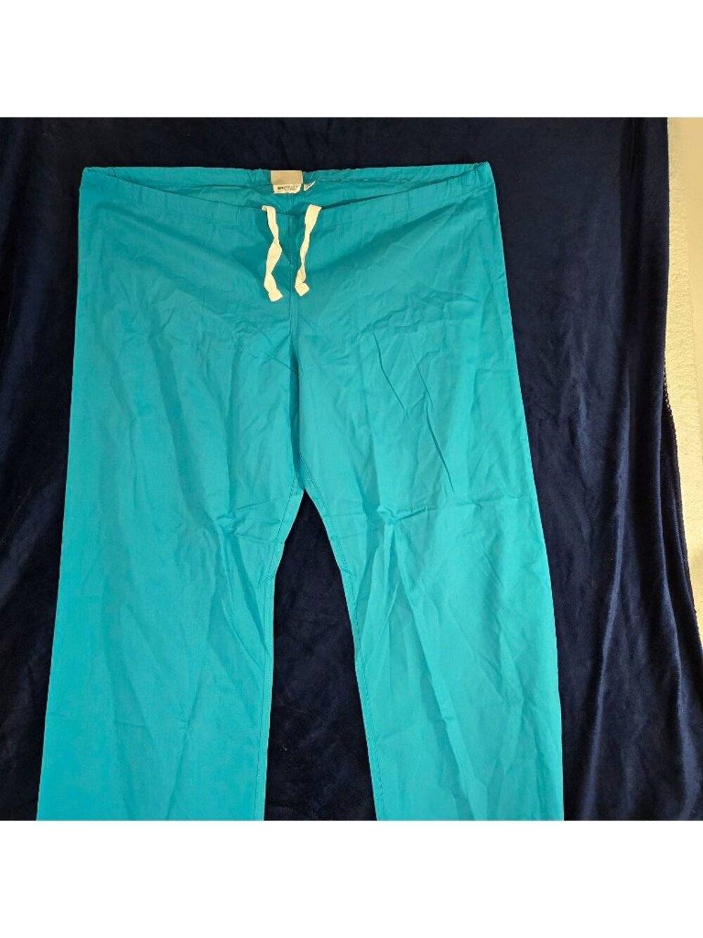 Urbane Scrubs Unisex Teal Scrub Pants P2X Drawstring Waist Relaxed